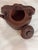 Mid 20th Century Mid 20th Century Chinese Yixing Style Red Clay Teapot With Carved Birds For Sale - Image 5 of 11