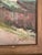 Impressionist Impressionist Village Street Scene With Horse-Drawn Carriage, Signed, Oil on Canvas, Carved Giltwood Frame For Sale - Image 3 of 6