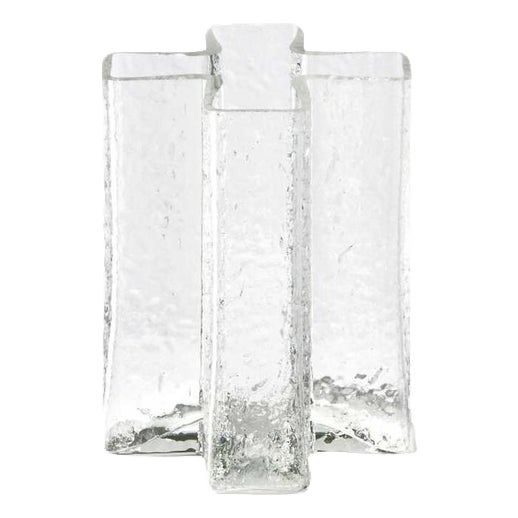 Cross Blown Glass Vase by Bodil Kjaer for Cassina For Sale