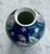 Chinoiserie Cobalt Blue Vase With Peonies For Sale - Image 4 of 9
