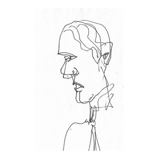 1990s Jim Guest Portrait of a Man For Sale