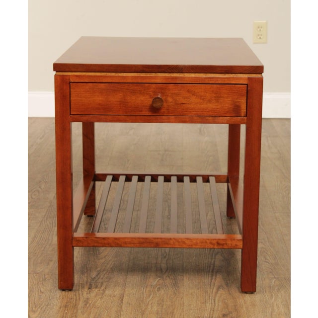 Stickley Metropolitan Collection Cherry Side Tables A Pair Chairish