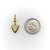 2020s 18k Gold Diamond Arrow Pendant For Sale - Image 5 of 9