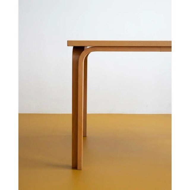 Mid-Century Modern Danish Black Table from Magnus Olesen, 1960s For Sale - Image 3 of 5