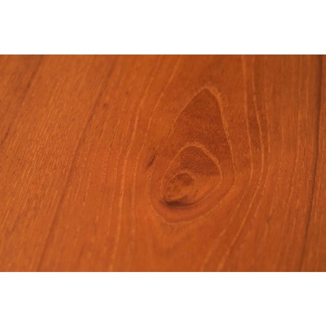 Vintage Danish Teak Drop Leaf Extension Dining Table by Borge Mogensen For Sale - Image 14 of 18