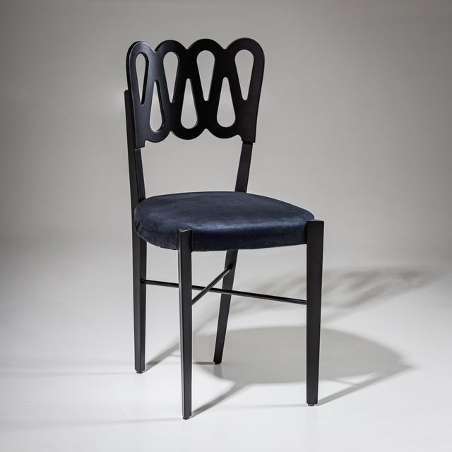 Model G6G Dining Chairs by Gio Ponti for Montina, Italy, 1969, Set of 4 For Sale - Image 3 of 11