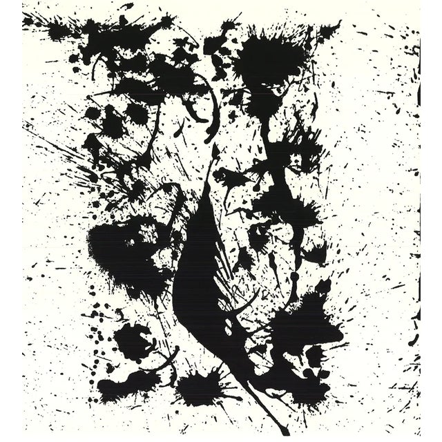Contemporary 2004 Jackson Pollock 'Black and White Polyptich' Serigraph For Sale - Image 3 of 4