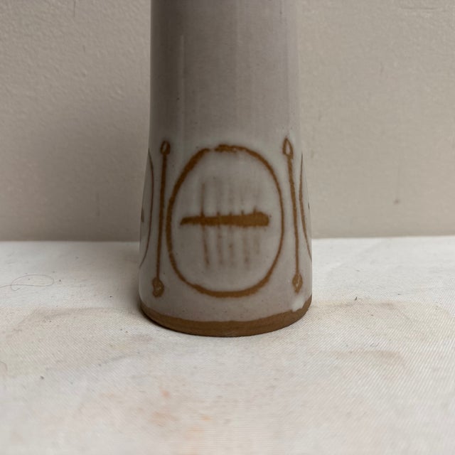1960s Gordon and Jane Martz Abstract Ceramic Vase, Marshall Studios For Sale In Detroit - Image 6 of 6