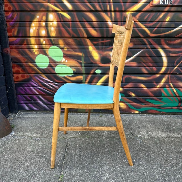 Planner Group Set of 4 Paul McCobb for Planner Group Cane Dining Chairs For Sale - Image 4 of 12