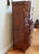 English Regency Mahogany Bow-Front Chest-on-Chest With Ebony Inlay & Lion-Head Pulls, C. 1810–1820 For Sale - Image 4 of 10