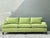 Vintage Baker Chartreuse Roll Arm Sofa For Sale In West Palm - Image 6 of 12