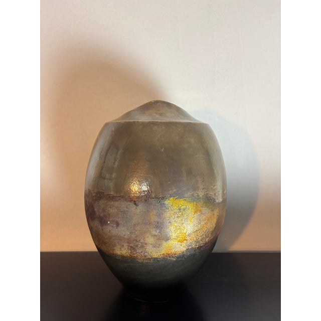 1980s Tony Evans Roku Massive Vase For Sale - Image 5 of 6