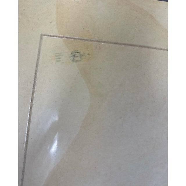 Late 20th Century Henredon French Provincial Nightstand in Professionally Lacquered Goatskin Finish For Sale - Image 5 of 5