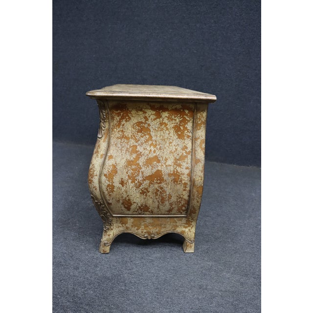 Late 20th Century Century Furniture Louis XVI Style Bombe Chest For Sale - Image 14 of 16