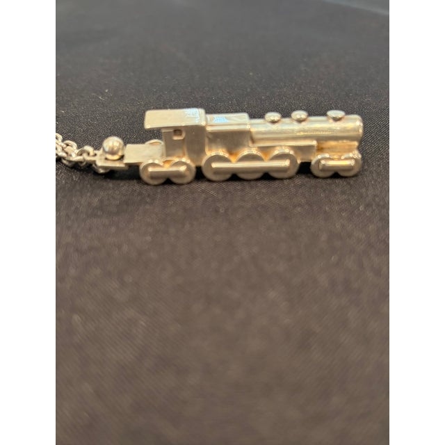Contemporary Christofle Locomotive Keychain, Sterling For Sale - Image 3 of 4