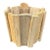 Vintage Rustic Driftwood Planter Bowl For Sale