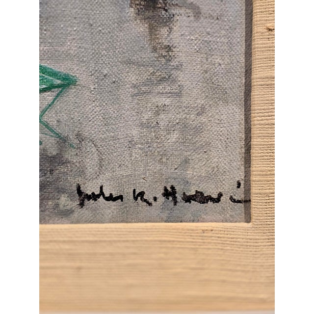 Jules René Hervé - 1930s View of Notre Dame - Oil Painting For Sale - Image 9 of 11