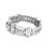 Diamond Platinum Bracelet 16 Carats Assorted Shape Open Design Art Deco For Sale In Miami - Image 6 of 7
