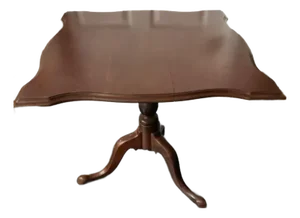 Circa 1st Quarter 19th Century American Federal Cherry Wood Tilt Top Table