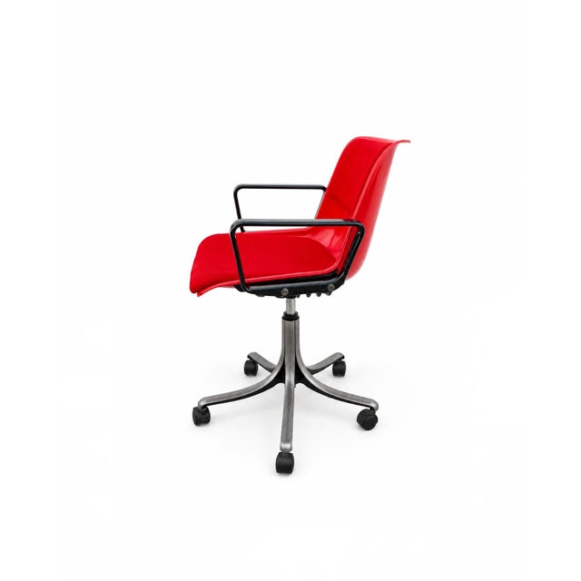 Bauhaus Modus 5 Desk Chair by Osvaldo Borsani for Tecno, 1970s For Sale - Image 3 of 11