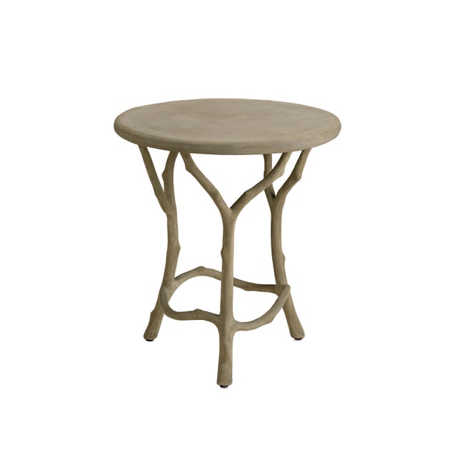 The Hidcote Accent Table is made from the traditional technique of faux bois perfected by the French, which involves hand-...