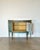 1960s Half-Moon Sideboard in Wood and Marble, 1960s For Sale - Image 5 of 18
