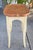 1990s French Provincial Painted Side Table W Faux Marble Top For Sale - Image 5 of 6