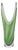 Vintage Green Glass Vase, Italy, 1970s For Sale