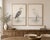 Heron & Egret Coastal Set of 2, Neutral Bird Wall Art Prints, Reproduction For Sale In Buffalo - Image 6 of 9