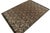 Traditional Rug & Kilim’s Classic-Style Rug in Silver Floral Patterns on Black & Green For Sale - Image 3 of 6