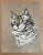 Up for sale is this lovely vintage cat print by Gladys Emerson Cook (1899-1976), published by Penn Prints. This print, one...
