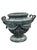 Neoclassical Neoclassical Classical Style Cast Iron Garden Urn With Ram's Head Handles For Sale - Image 3 of 11