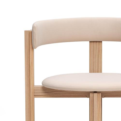 Joe Colombo Wood Principal Dining Chair by Bodil Kjær for Karakter For Sale - Image 4 of 9