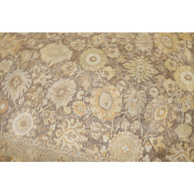 Early 20th Century Antique Zabihi Collection Persian Tabriz Rug For Sale - Image 5 of 9