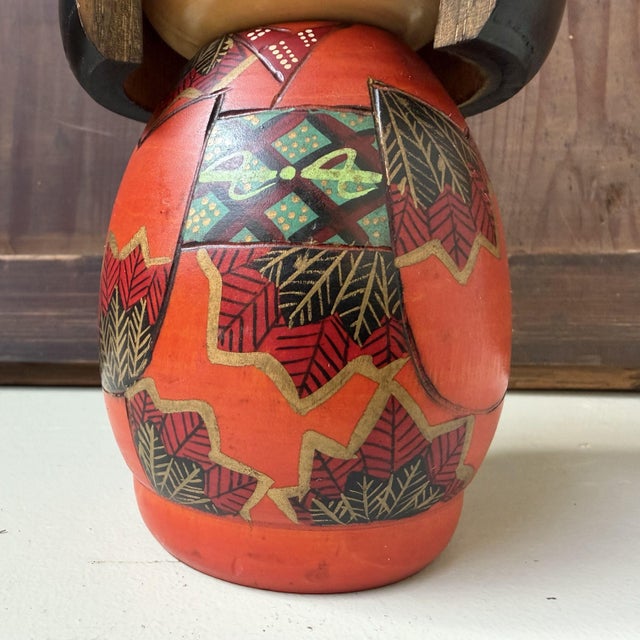 Vintage Gunma Kokeshi by Miyama Keiji, 1970s For Sale - Image 4 of 8