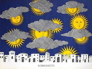 1993 Piero Fornasetti (After), Sole Di Capri Screenprint Poster