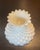 Portieux Vallerysthal 1900s Portieux Vallerysthal Pineapple Covered Dish White Opaline Milk Glass For Sale - Image 4 of 10