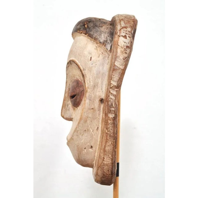 1920s Vintage West African Mask, 20th Century For Sale - Image 5 of 9