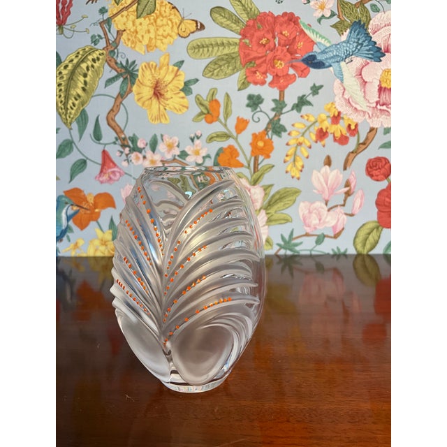 Mid 20th Century Mid 20th Century Lalique Bud Vase For Sale - Image 5 of 7