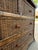 Brown Vintage Skirted Wicker Bow-Front Dresser For Sale - Image 8 of 15