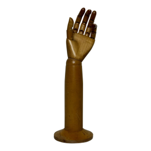 British Antique Dents of Worcester Articulated Glove Model Advertising Retail Counter Prop Display Hand