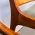 Wood Vintage Danish Modern Mid Century Teak Slat Back Dining Chairs For Sale - Image 7 of 15