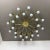Metal Gigantic Brass 24 Bulb Flush Mount Ceiling Light from Stilnovo, Italy, 1960s For Sale - Image 7 of 18