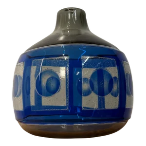 Sven Palmqvist, Ravenna Vase 2327 Signed Orrefors Sweden, C. 1950