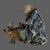 Vintage Longevity Wise Man Asian Figurine Shiwan Immortal Mudmen For Sale - Image 4 of 12