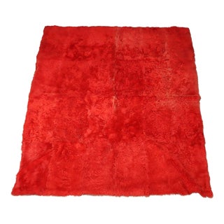 Antique Tulu Rug in Wool For Sale