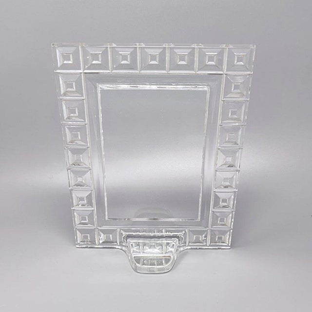 Mid-Century Modern Heavy Crystal Picture Frame from Rosenthal, 1960s For Sale - Image 16 of 18