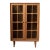 Danish Oak Bookcase Cabinet, C. 1970s For Sale