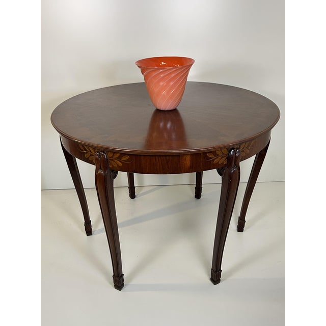 Art Nouveau Five-Legged Table with Parrots, 1890s For Sale - Image 6 of 18