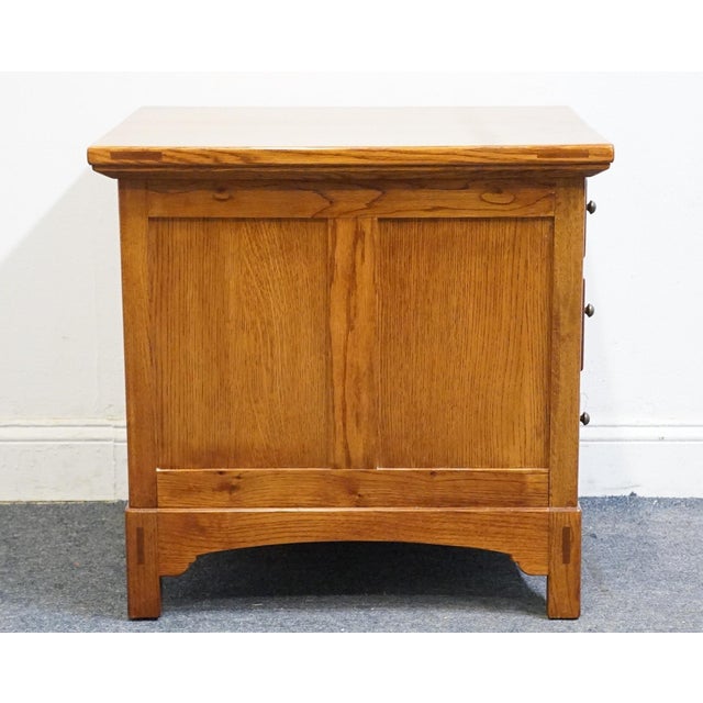 Brown Lexington Bob Timberlake Arts and Crafts Collection Mission Style 21" Chairside Chest / Accent End Table 0722-942 For Sale - Image 8 of 11